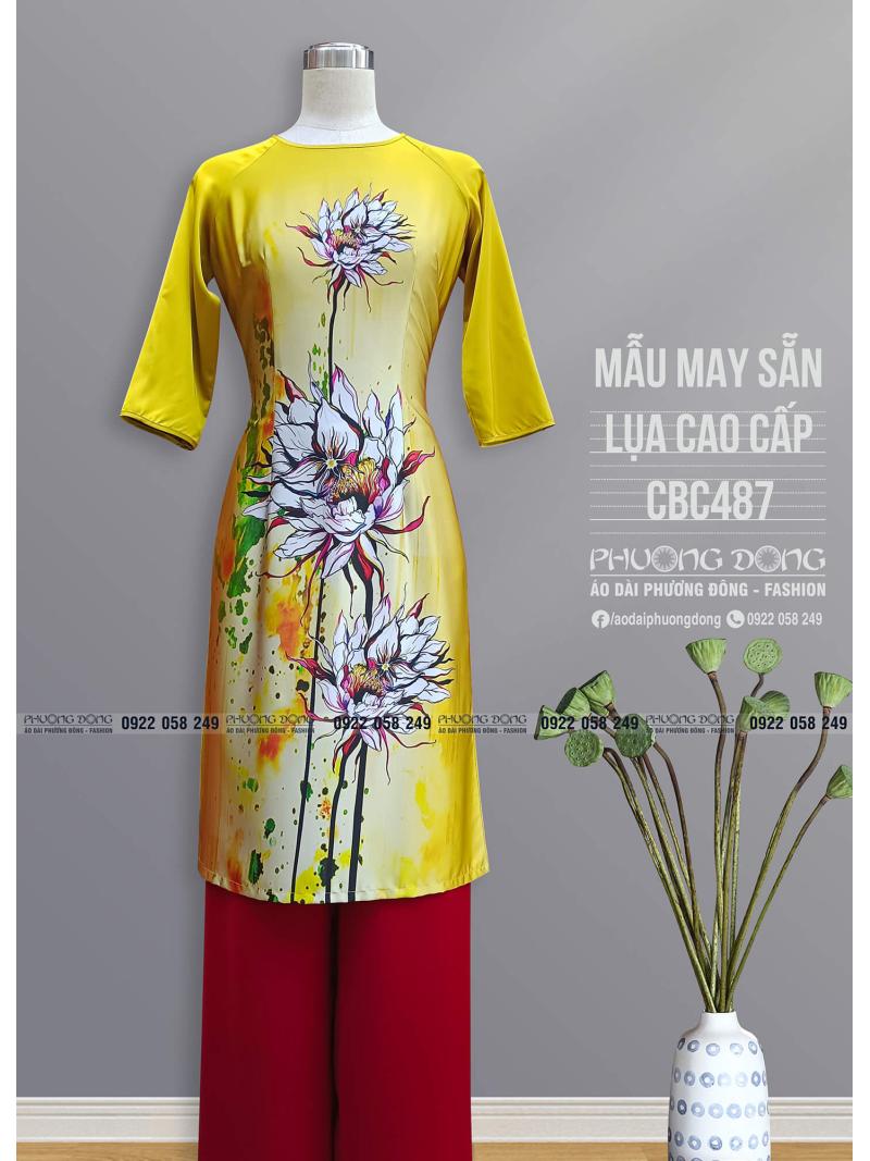 Áo Dài Cách Tân Lụa Cao Cấp CBC487